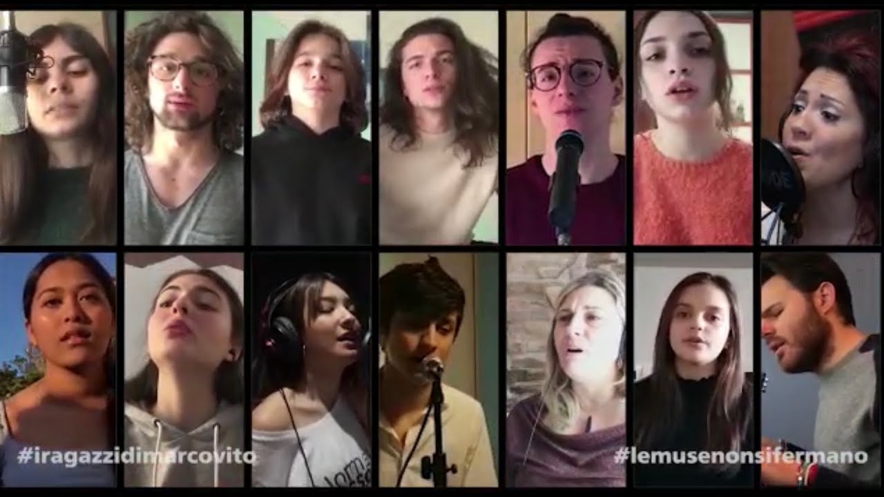 Le Muse non si fermano - Imagine interpretata dagli allievi dell'Accademia Le Muse di Piombino