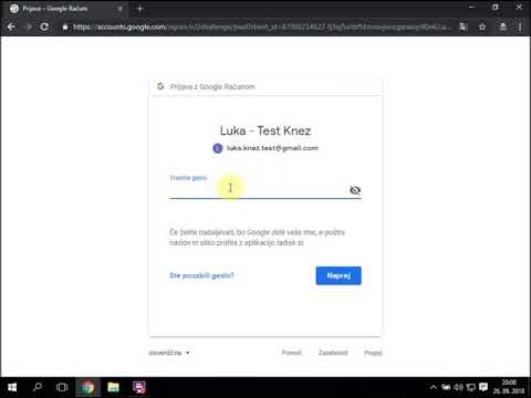 Video: Razlika Med Gmail Računom In Google Računom