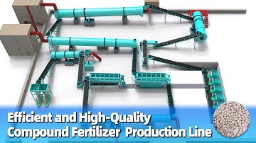 15 tons/h Efficient & High-Quality  NPK Compound Fertilizer Granulation Line