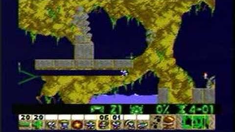 Lemmings: 2 Taxing, Temporary peace, Shortcut.