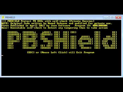 PBShield PowerBasic Tool - Intro