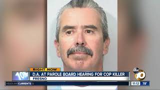 Parole hearing for cop killer