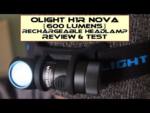 Olight H1R NOVA Rechargeable Head Lamp/Torch: Review