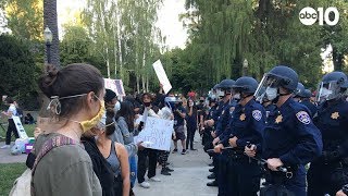“I can’t breathe” | George Floyd inspired Sacramento protest turns to looting and vandalism