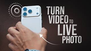 How to Make a Short Video into a Live Photo in iPhone (tutorial)