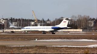 Ту-134АК взлёт / Tu-134AK take-off RA-65573