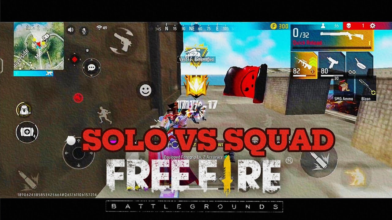 BR RANK || SOLO VS SQUAD || RANK PUSH || FREE FIRE - YouTube