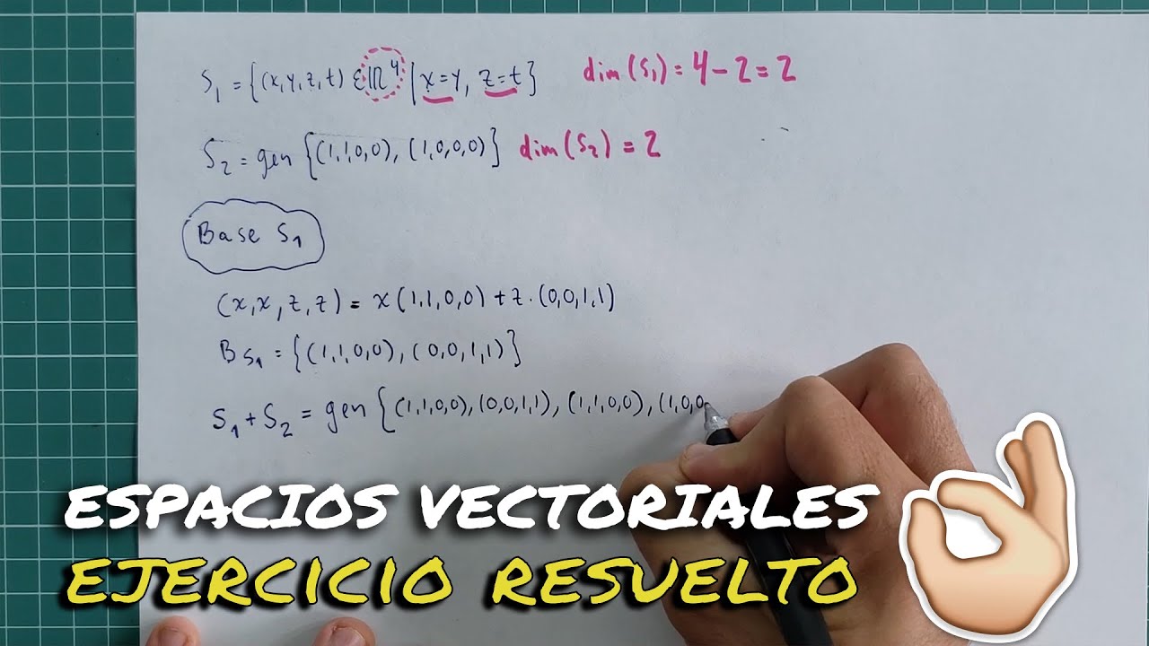 Vectores Linealmente Independientes Base Y Dimension Guia Completa Ejercicios