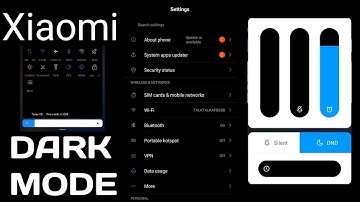 How to enable dark mode in MIUI 10