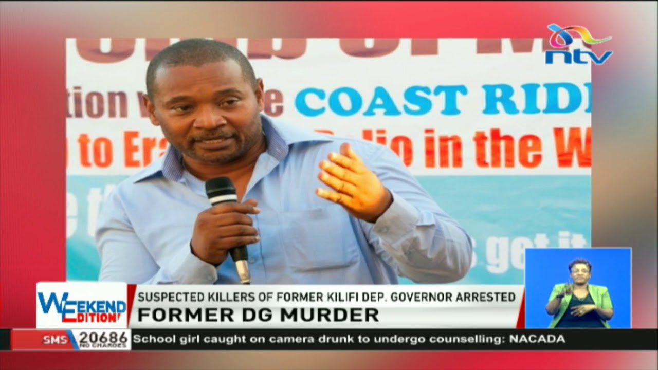 Suspected killers of former Kilifi Deputy Governor arrested