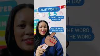 Teaching Sight Words - Teacher Tips - Virtual Learning - Virtual Preschool & Kindergarten