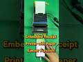 Embedded Receipt Printer: Built-in Paper Ejector! #pos #thermal #printer #factory