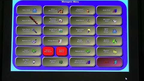 Tutorial - Introduction to the Microsale Manager Menu