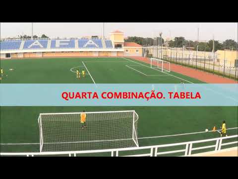 Ejercicios de Finalización de la Escuela de Fútbol Base AFA Angola (Parte 1)