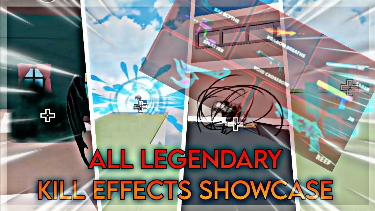 ALL KILL EFFECT SHOWCASE!!!  Murderers VS Sheriffs Duels 