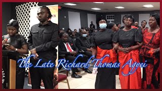 FUNERAL  SERVICE OF THE LATE RICHARD THOMAS AGYEI