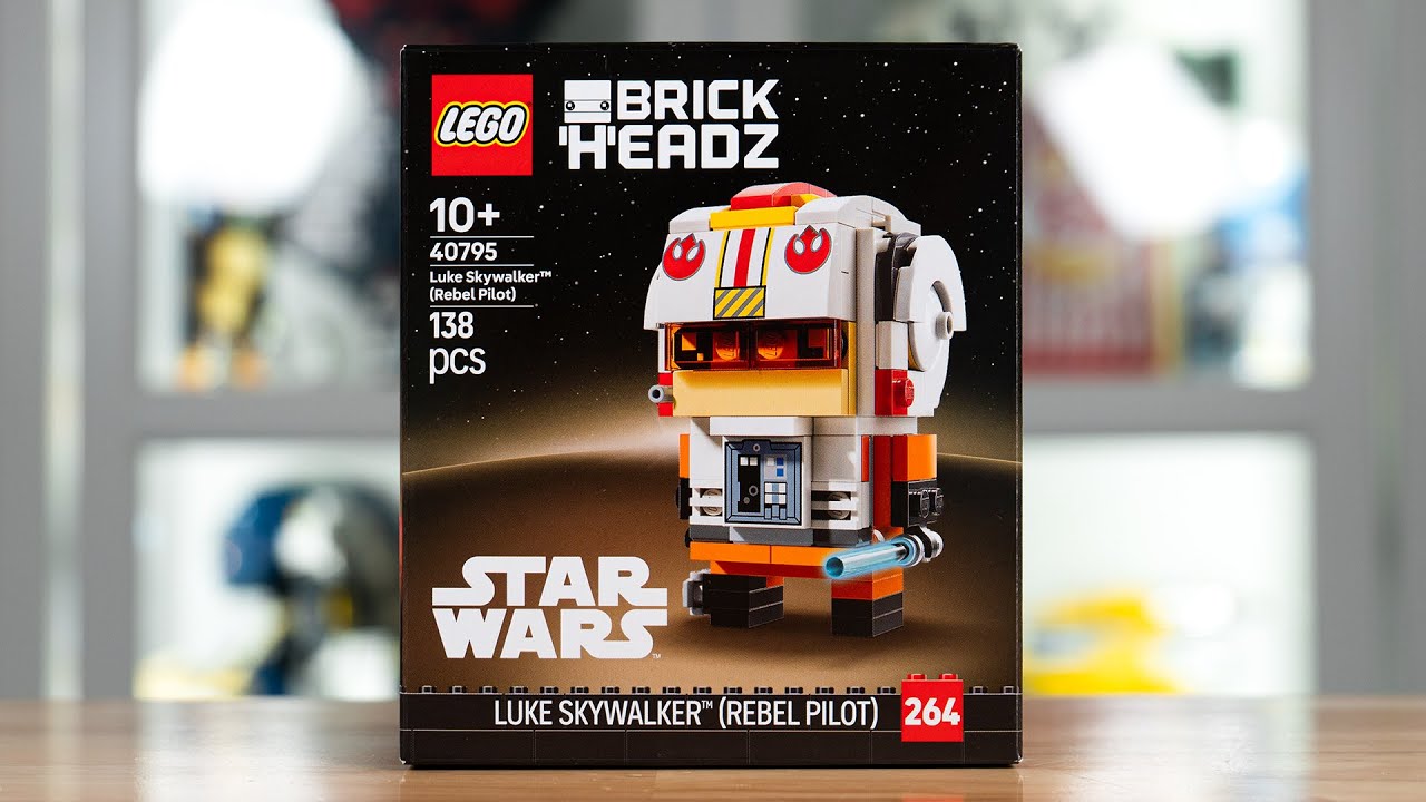 LEGO Star Wars 40795 LUKE SKYWALKER (REBEL PILOT) Review! (2025