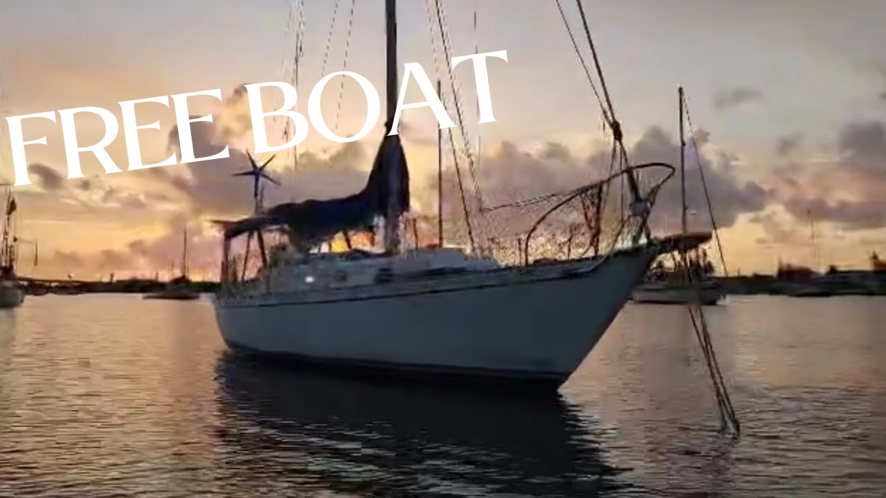 How We Got A FREE SAILBOAT!! Episode 28. - YouTube