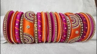 Party Wear Indian Fancy Thread Bangles.