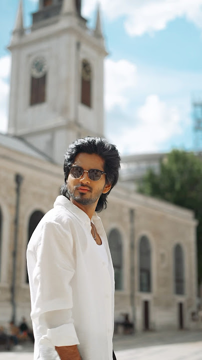This wasn’t just a photoshoot… Watch till the end 👀🎬 #harshavardhan  #londonstories