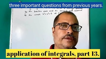 application of integrals, part 13(previous years question)
