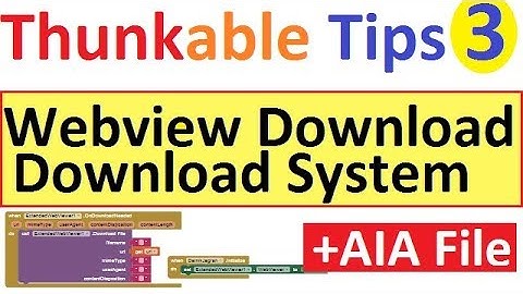 Thunkable tutorial hindi tips 3. Web Viewer doesn