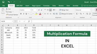 How to Multiply in Excel (Fast & Easy)