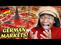 AMERICAN REACTS TO GERMAN CHRISTMAS MARKETS FOR THE FIRST TIME!!! 🤯🎄(THERE ARE SO MANY?!)