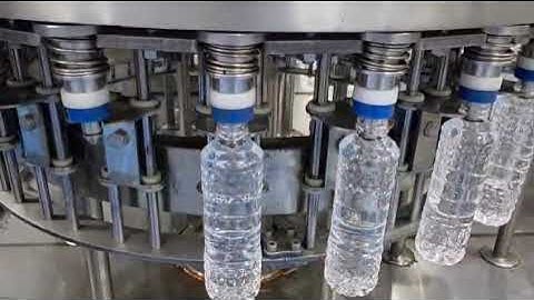 500ml Automatic Rotary Capper Filling Machine | Water Bottle Plant Setup Guide