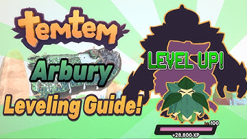 Temtem Arbury Leveling Guide! | Fastest method to level 100! | Patch 0.8.1