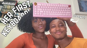 Building My GF Her First Keyboard | Custom Silent GMK67 #keyboard