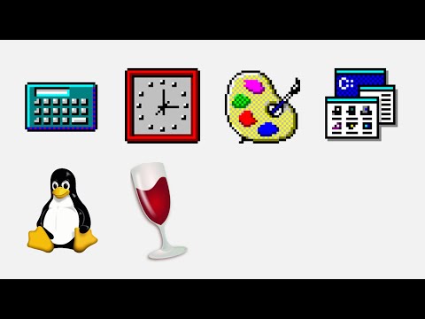 What happens if you run Windows NT/3.1 apps on Linux using Wine?