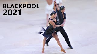 Austin Joson & Nino Dzneladze (USA) - Blackpool 2021 - Amateur Latin | R3 Samba