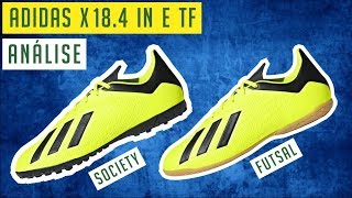 chuteira adidas x18 futsal