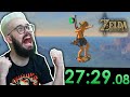 ZERANDO ZELDA BotW EM 27 MINUTOS! (RECORDE MUNDIAL) - feat. @ChequerChequer