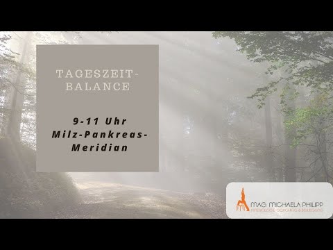 Milz-Pankreas--Meridian-Tageszeitbalance