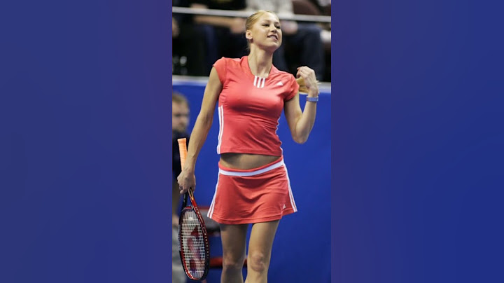Anna KournikovaRussian tennis player♥️#shorts