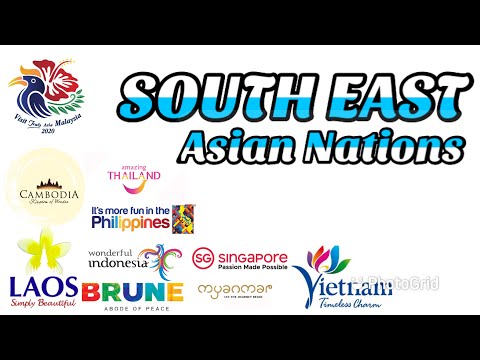 SOUTH EAST ASIAN NATIONS, Tourism Logos And Slogans | Meet The World NOW!
