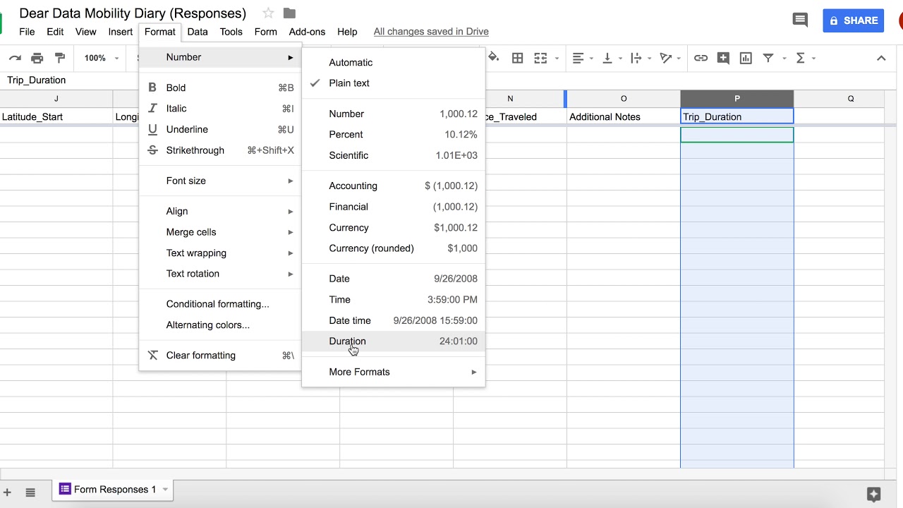 Calculating Time Duration in Google Spreadsheet YouTube