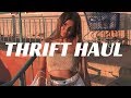 thrift haul try on