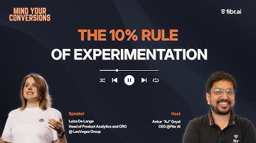 The 10% Rule of Experimentation | Ep #12 with Luiza De Lange |#podcast #marketing #experimentation