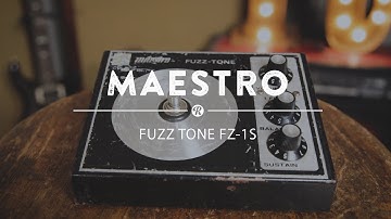 Maestro Fuzz Tone FZ-1S | Reverb Demo Video