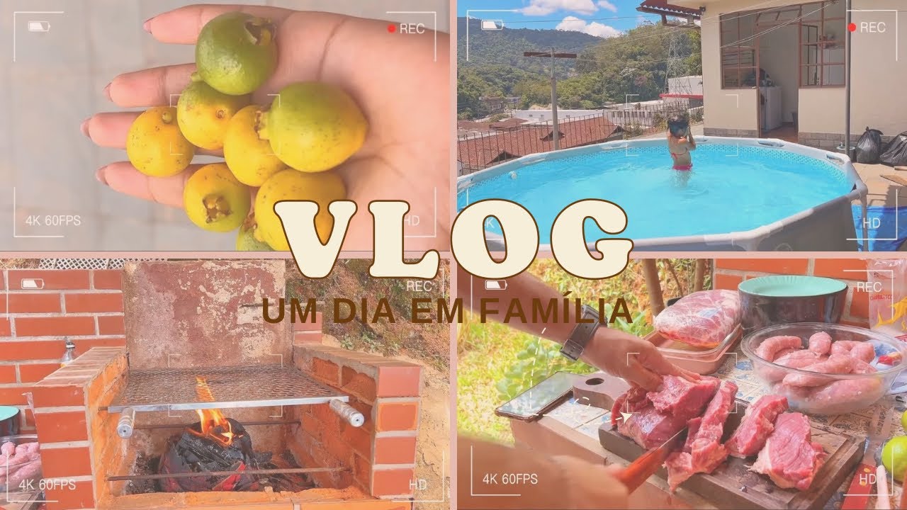 VLOG: Churrasco em família: risadas e boas lembranças! 🤩