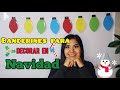 DIY - FOQUITOS con HOJA DE MAQUINA para decorar ☃️ +  Fácil y económico