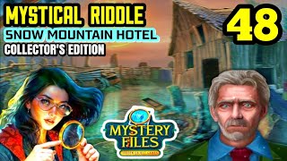 Mystery Files Hidden Objects. He is Free.. MYSTICAL RIDDLE [SNOW MOUNTAIN HOTEL]. Pt 6. screenshot 4