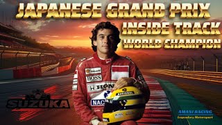 AYRTON SENNA WORLD CHAMPION INSIDE TRACK JAPAN