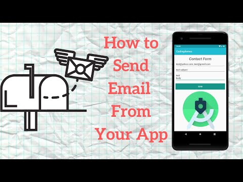 Android Email Intent Tutorial - How to Send Email From Within Your App