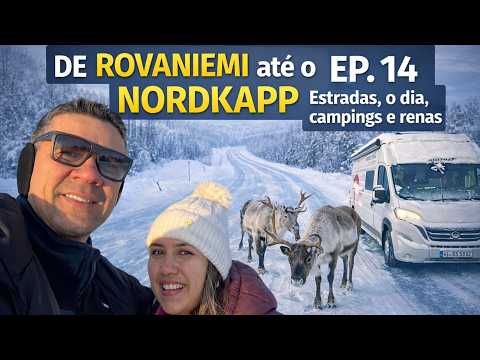 DIRIGINDO NO ÁRTICO - DE ROVANIEMI RUMO  NORDKAPP