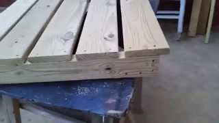 How to build a shadow box gate. Needed a new gate for the fence around the family pool. This is a pretty cool way to build a gate that gives just a hint of visibility