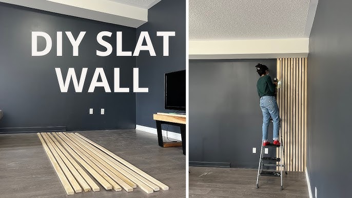 DIY Slat Wall — DIY DARLING